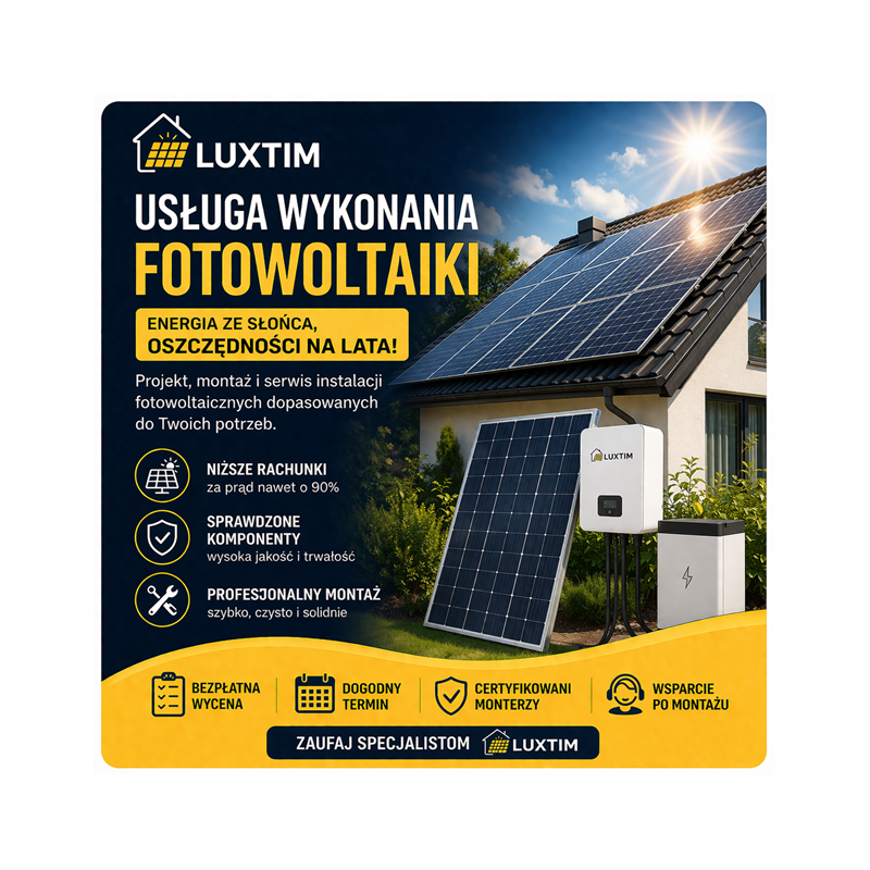 10kWP PANELE +10kWh magazyn